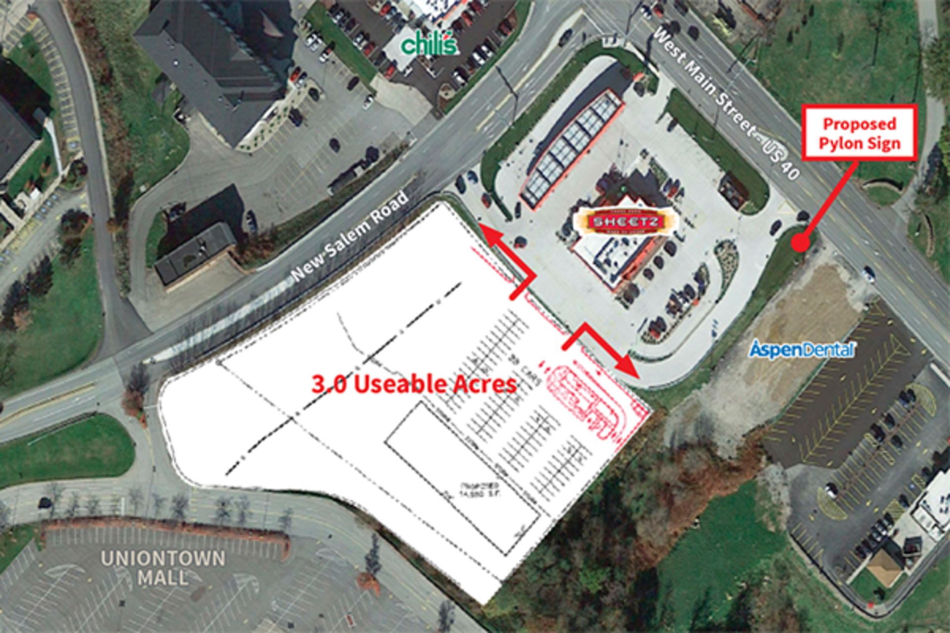 New Salem Road And Mall Run Rd