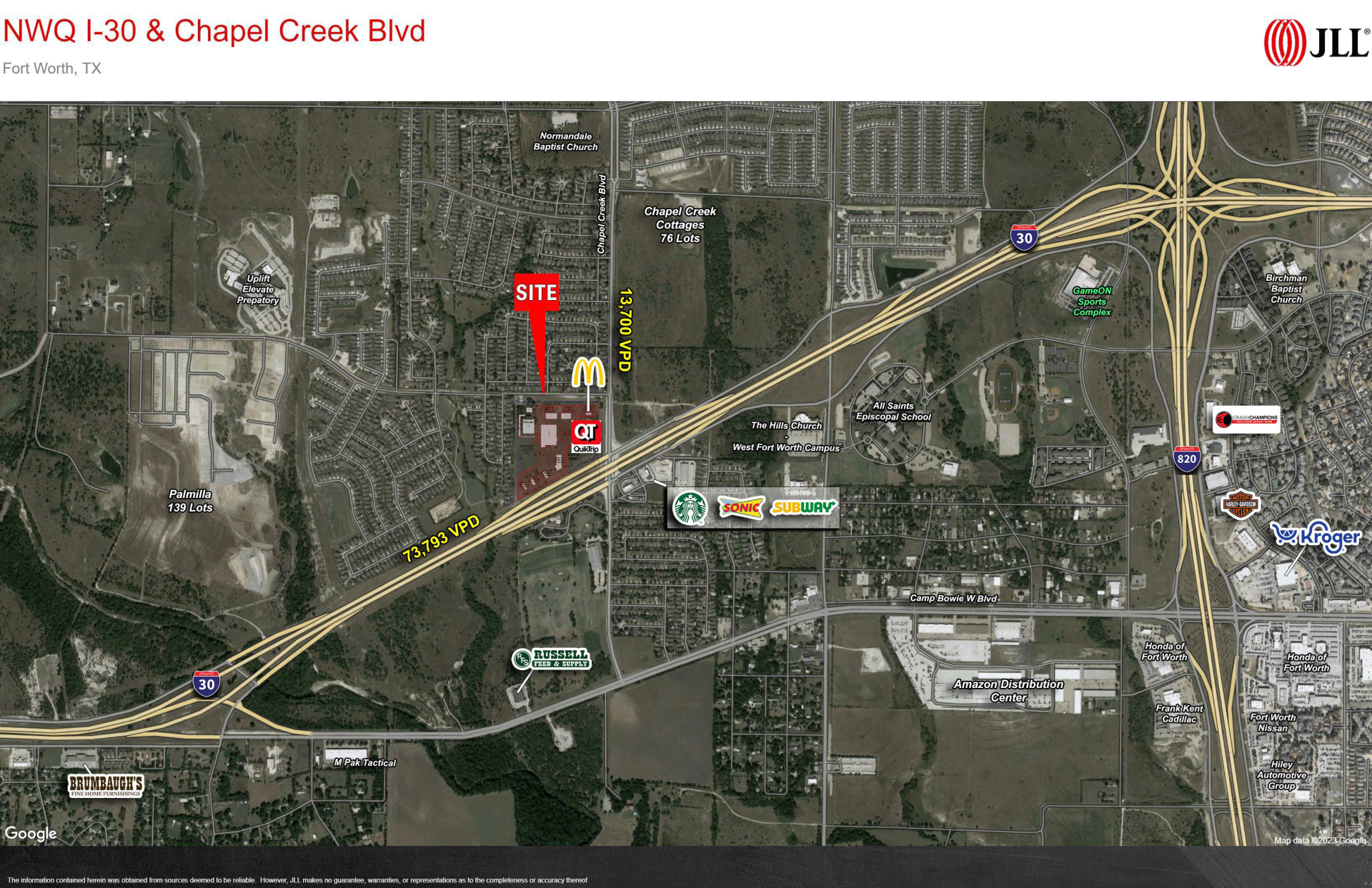 NWQ I-30 & Chapel Creek Blvd