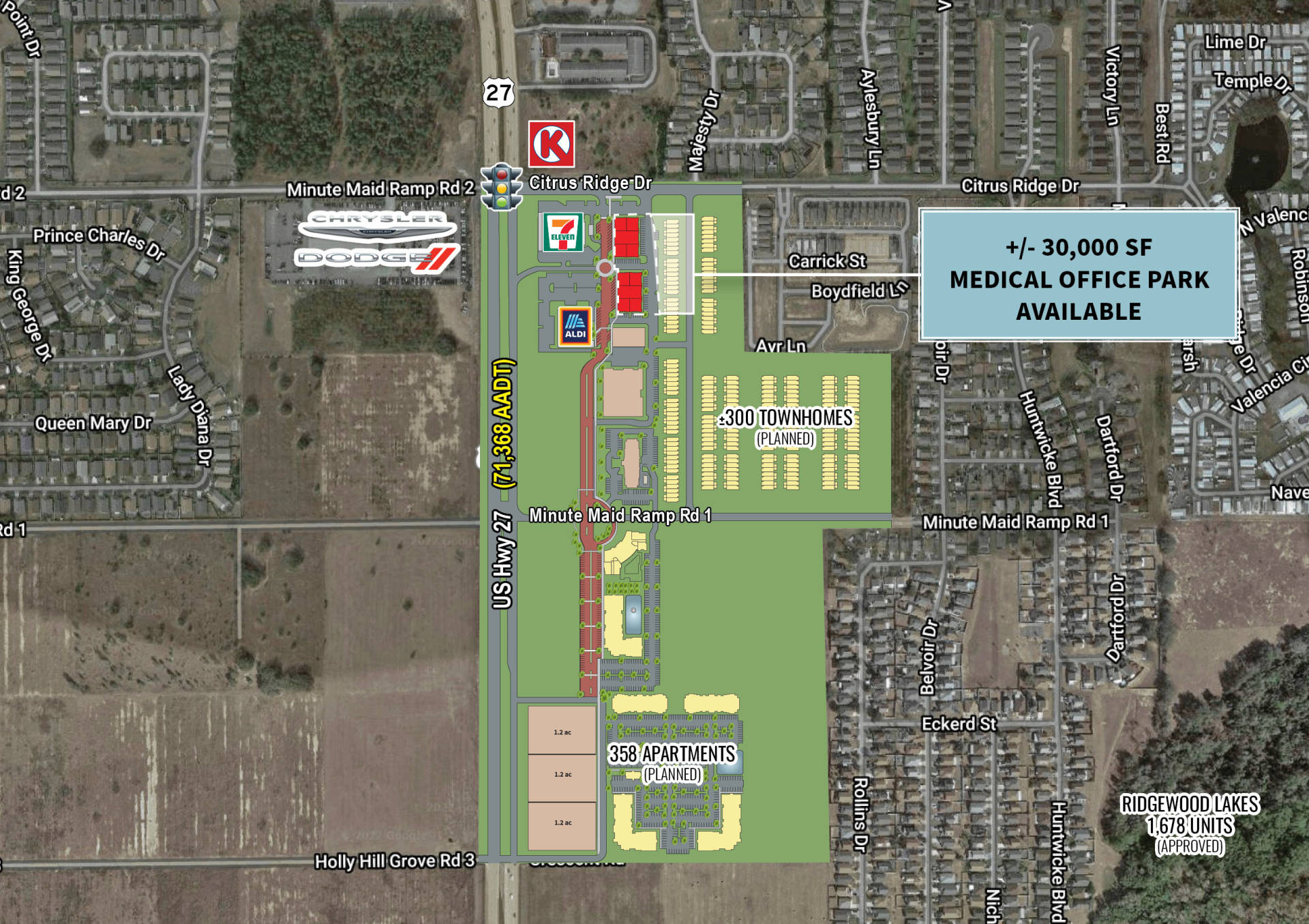 Crescent Road & Citrus Ridge Drive