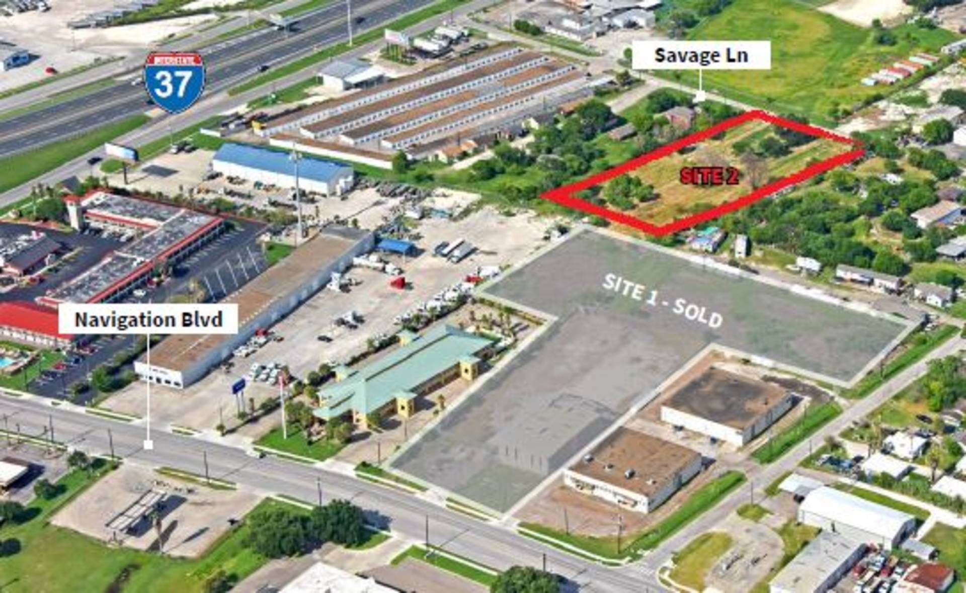 Navigation Boulevard & Savage Ln