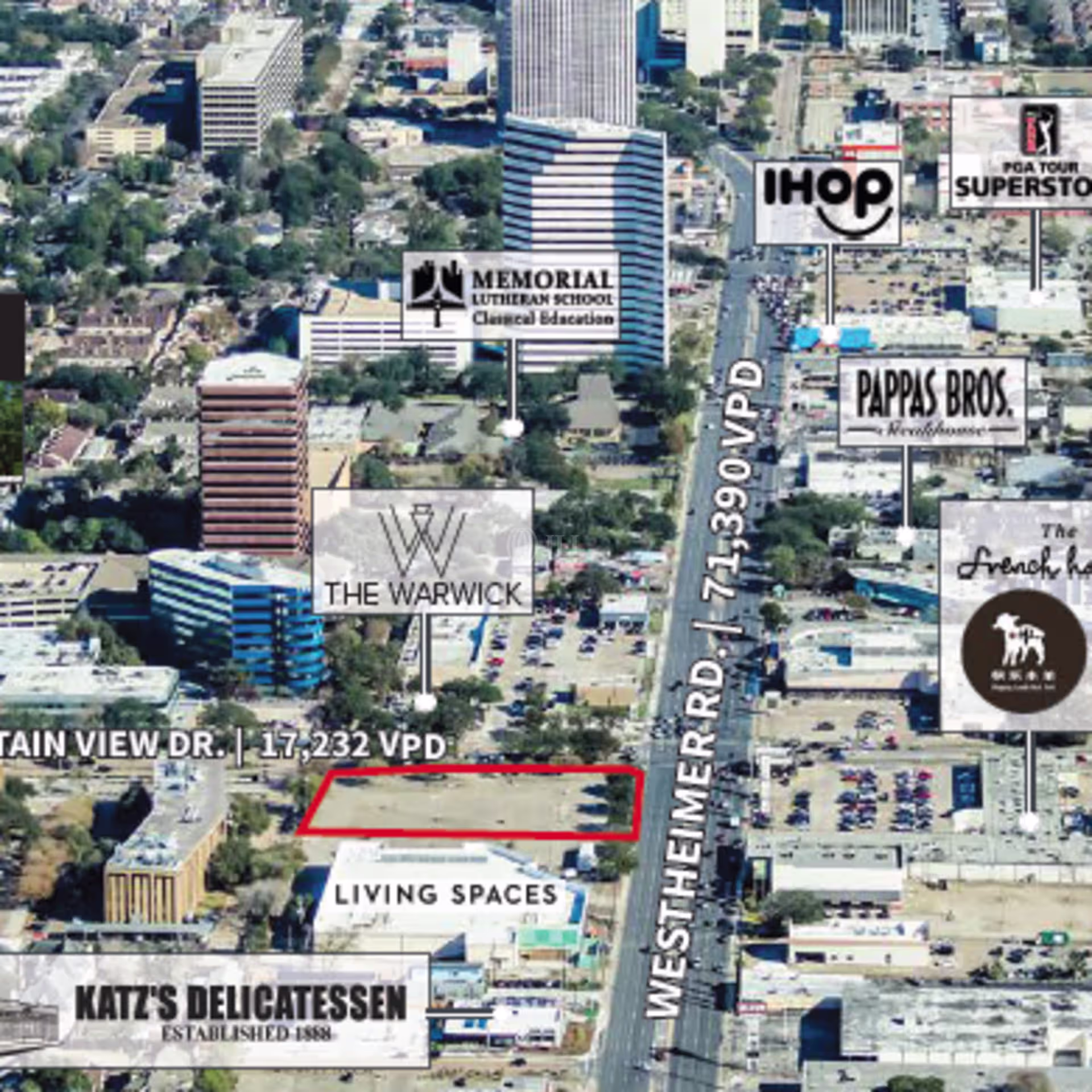 NWC Fountain View Dr and Westheimer Rd