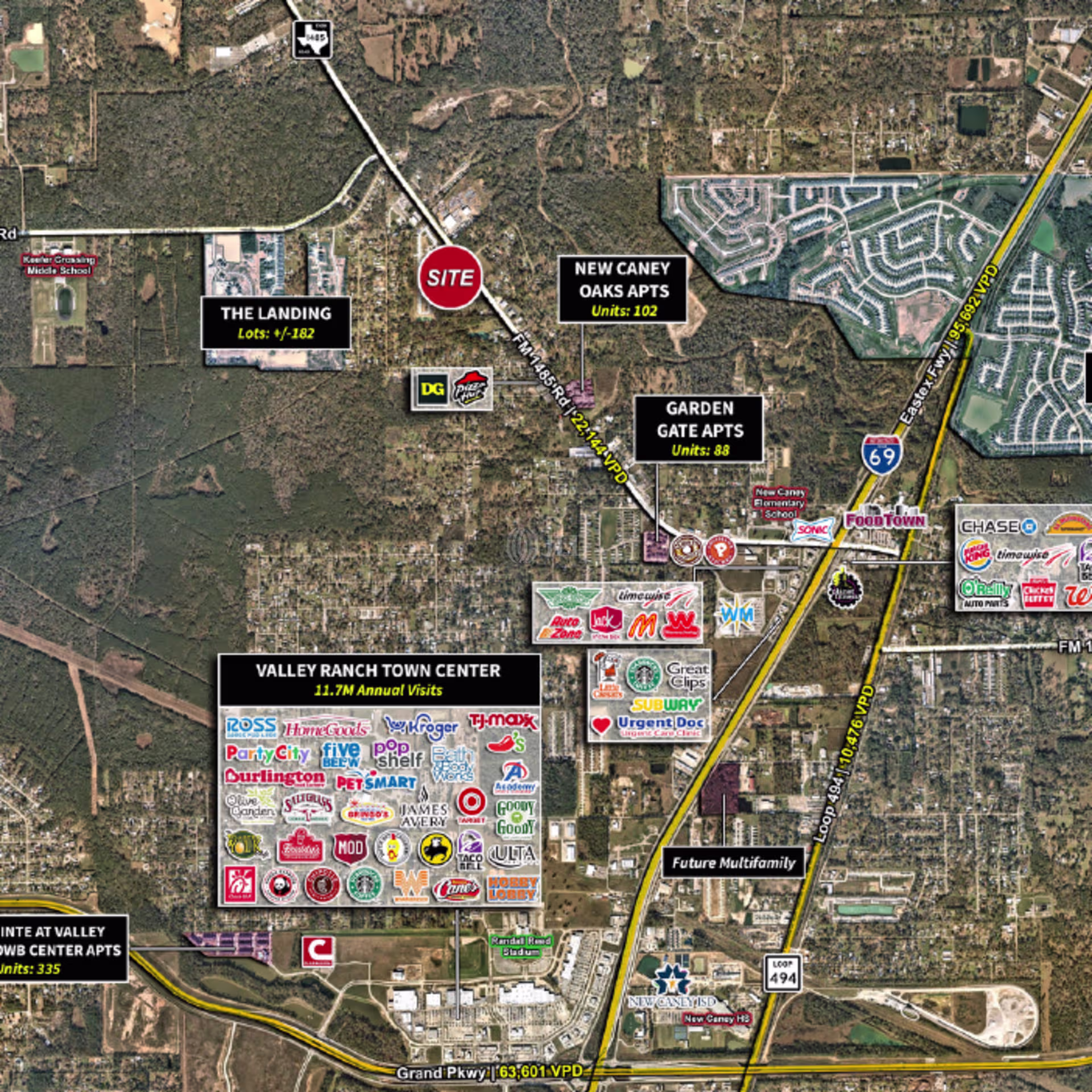 FM 1485 & Pinebrook Dr