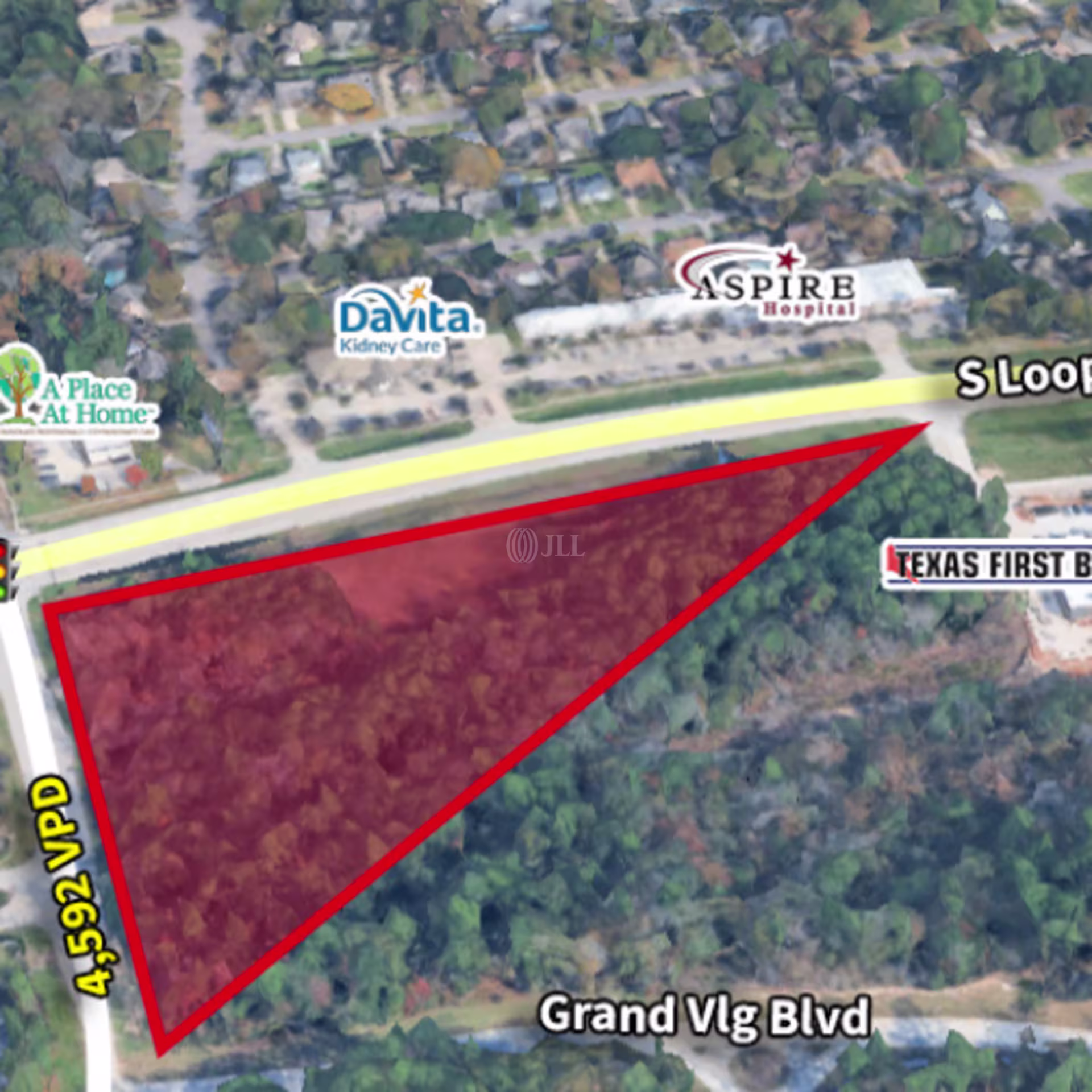 SEC of S Loop 336 W & Sgt Ed Holcomb Blvd S