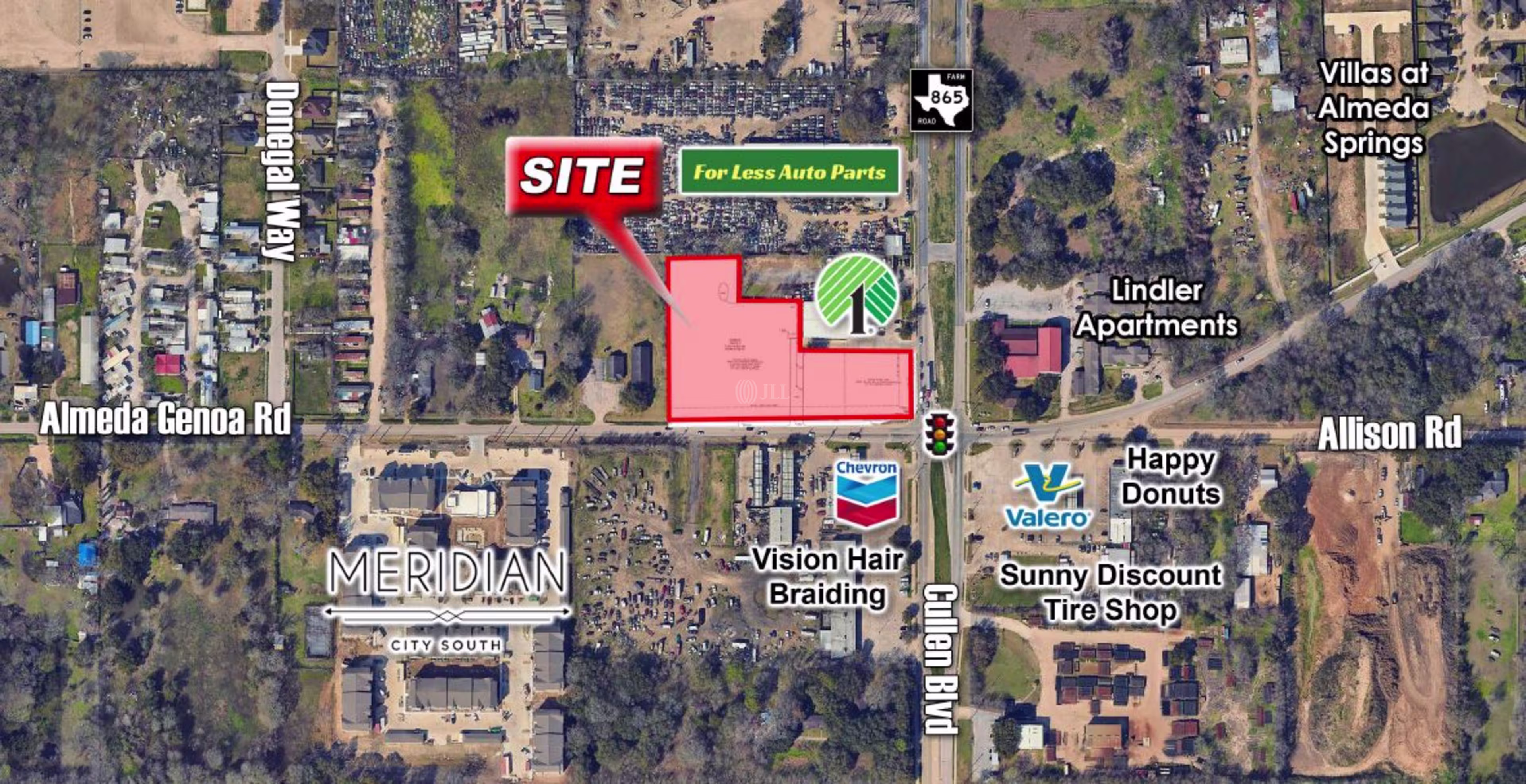 NWQ of Almeda Genoa Rd & Cullen Blvd