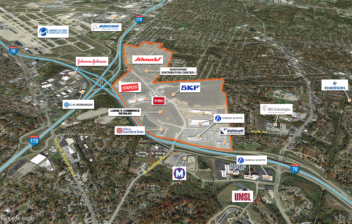 NorthPark Land Sites — Lease in Saint Louis, MO, photo 1 of 4