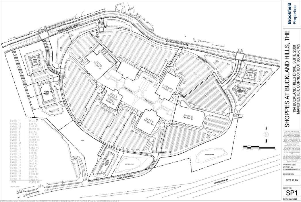 Buckland Hills Mall Map Shoppes At Buckland Hills, 190 Buckland St | Jll Properties - Us