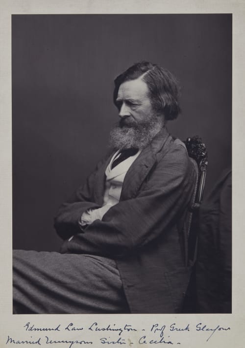 Edmund L. Lushington, Prof Greek Annan, Thomas  (Scottish, 1829-1887)