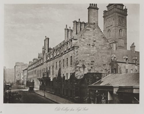 Old College from High Street Annan, Thomas  (Scottish, 1829-1887)