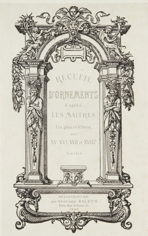 Title Page Baldus, Edouard  (French, 1813-1889)