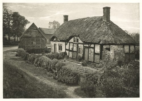 Plate XXX Izaak Walton’s House at Shallowford, Staffordshire Bankart, George  (British, 1829-1916)