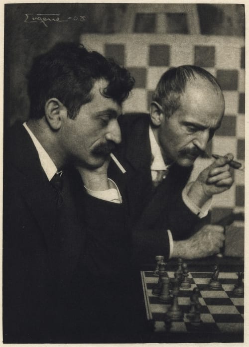 Dr. Emanuel Lasker and His Brother Eugene, Frank  (American, 1865-1936)
