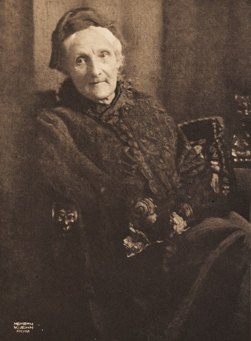 Portrait – Meine Mutter Kuehn, Heinrich  (Austrian-German, 1866-1944)