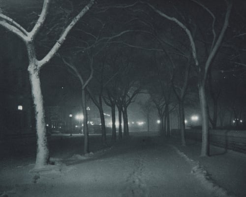 An Icy Night - The Art of the Photogravure