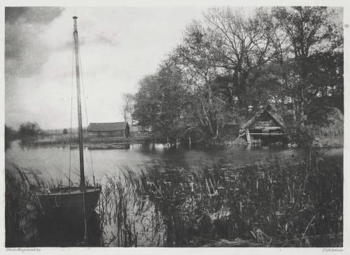 Salhouse Little Broad. Davies, G. Christopher  (British, 1849-1922)