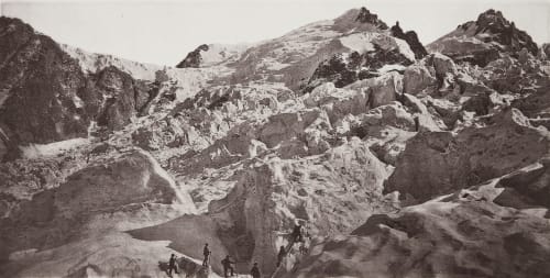 PL VI. The Upper Part of The Glacier des Bossons Various 