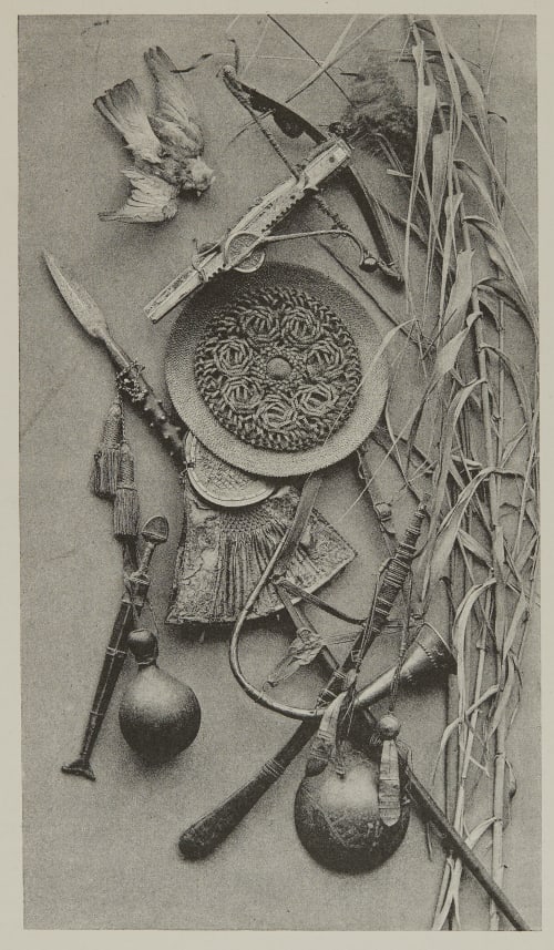 Trophäe Von Jagdgeräthen, Waffen Etc. Unknown 