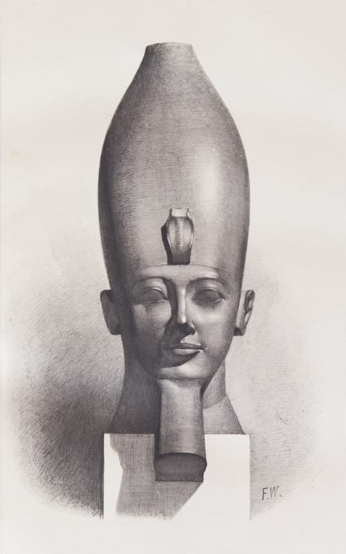 Head of a Deity or King/Egyptian Walenn, Frederick Dudley  (British, 1869–1939)