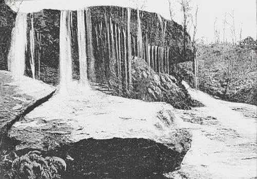 Le rocher qui pleure, près de Wentworth, dans les Montagnes Bleues Unknown 