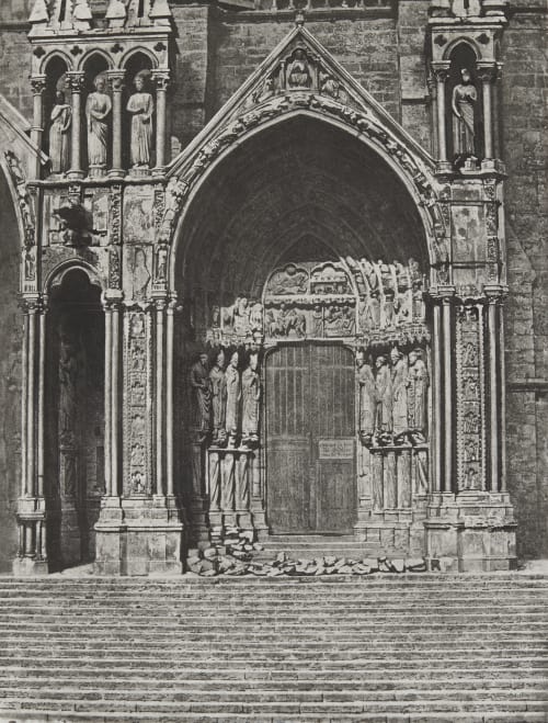 Cathédrale De Chartres, porche méridional, Porte de droite, XIIIe Siècle’ Nègre, Charles  (French, 1820-1880)