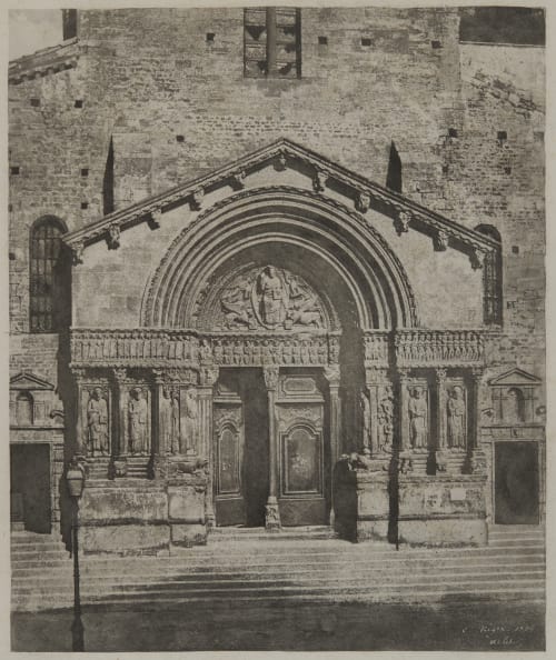 Arles, Portail de l’église Saint-Trophime Nègre, Charles  (French, 1820-1880)