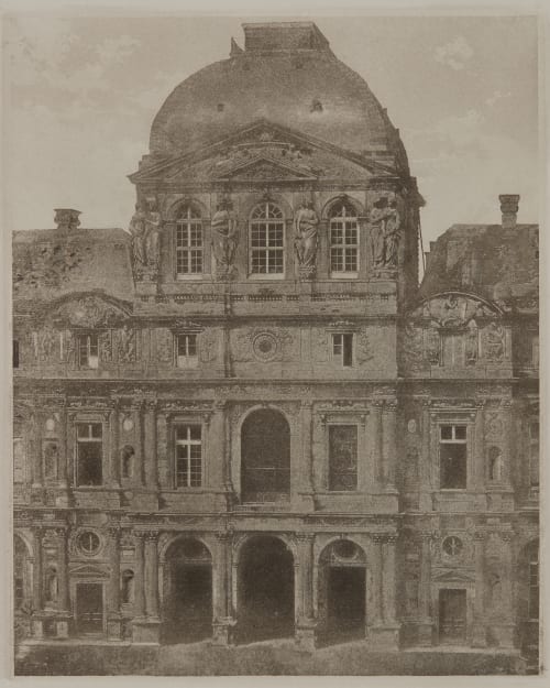 Le Louvre, Pavillon de l’Horloge Nègre, Charles  (French, 1820-1880)