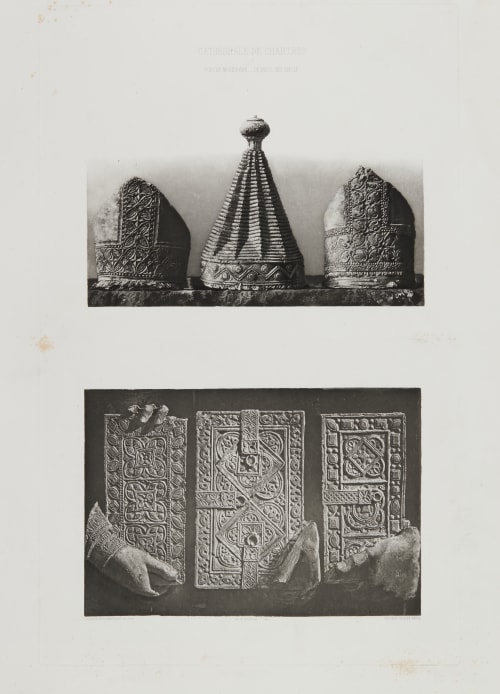 Cathédrale de Chartres. Porche Méridional – Détails XIII Siecle. Negre, Charles  (French, 1820-1880)