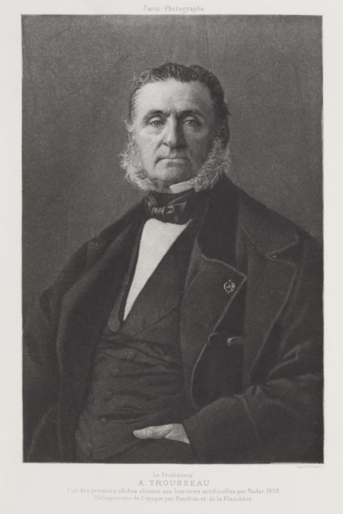 Le Professeur A. Trousseau Nadar (Gaspard-Félix Tournachon)  (French, 1820-1910)