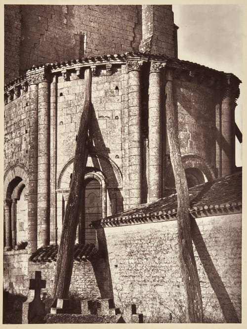 Maillezais (Vendėe) L’église Paroissiale Robuchon, Jules Cesar  (French, 1840-1922)