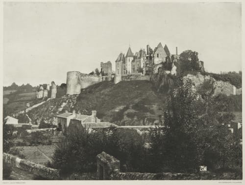 Bressuire (Deux-sèvres) Le Chateau Robuchon, Jules Cesar  (French, 1840-1922)