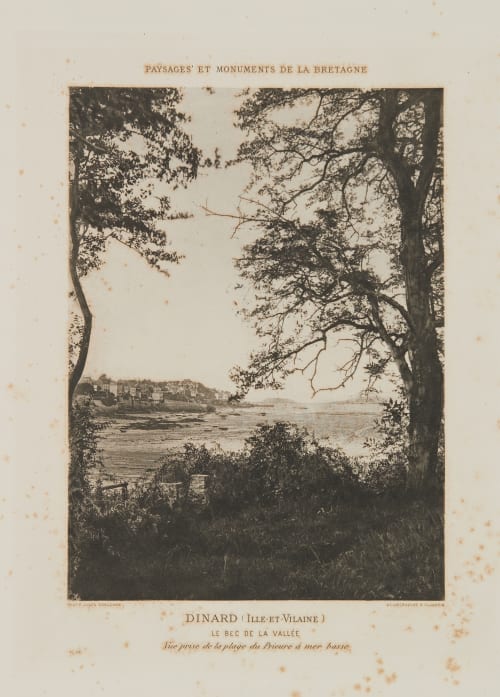 Dinard (Ille-et-Vilaine), La Bec de la Valléé Robuchon, Jules Cesar  (French, 1840-1922)