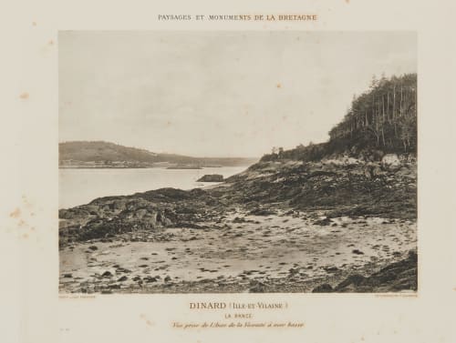 Dinard (Ille-et-Vilaine), La Rance Robuchon, Jules Cesar  (French, 1840-1922)