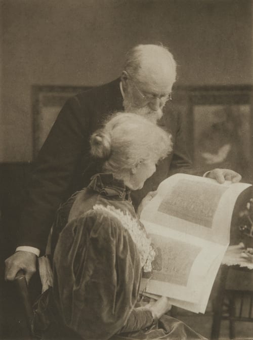 Aufnahme von Frau Alma Lessing geb. Marschall von Bieberstein, Berlin Lessing, Alma  (German, 1841-1918)