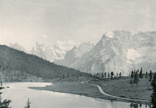 Lago di Misurina, The Tyrol. Stieglitz, Alfred  (American, 1864-1946)