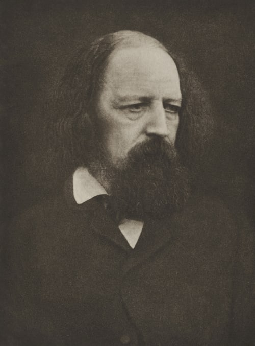 Lord Tennyson (6th August 1809 – 6th October 1892) Cameron, Julia Margaret  (British, 1815-1879)