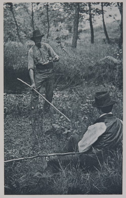 I saw Ted Feary – pole in hand White, Clarence H.  (American, 1871-1925)