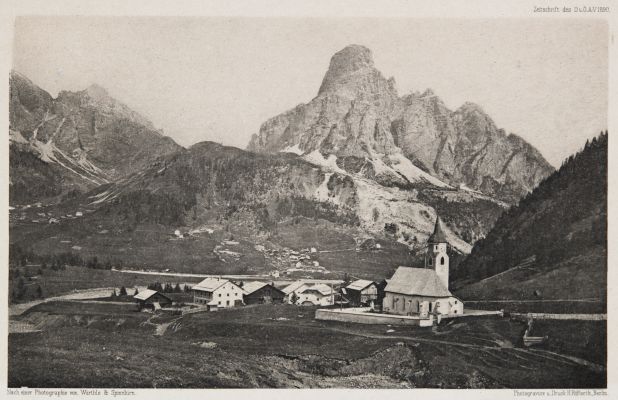 Sas Songher bei Corvara