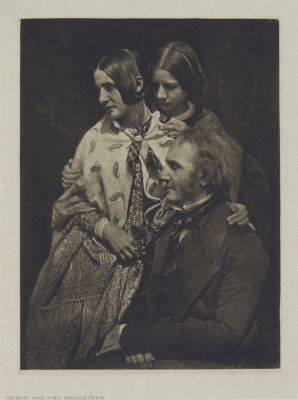 Father and Two Daughters