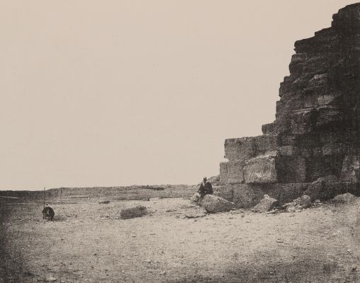 Plate III. North East Angle of the Great Pyramid