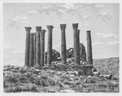 PL. 55 Djerash: Temple de Jupiter