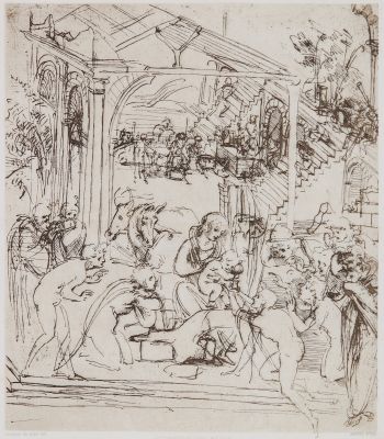 Study for Adoration des Mages