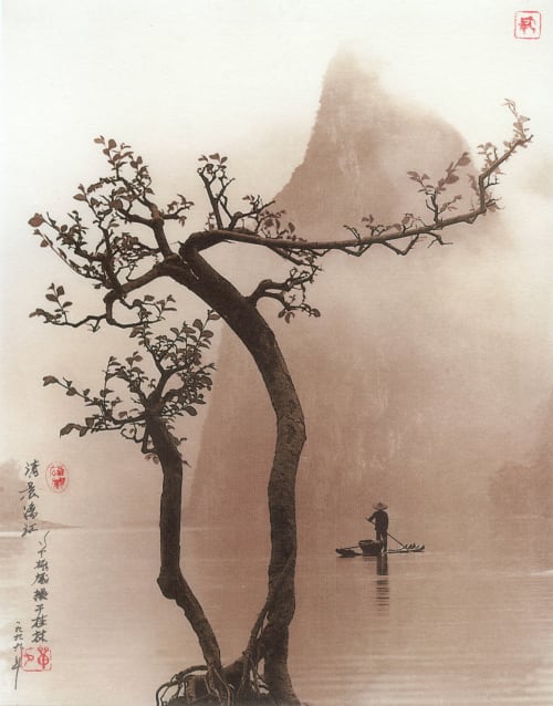On the River Li, Guilin Hong-Oai, Don  (Chinese, 1929-2004)