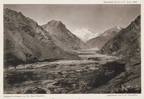 Der Aconcagua 6970 m Güssfeldt, Dr. Paul  (German)
