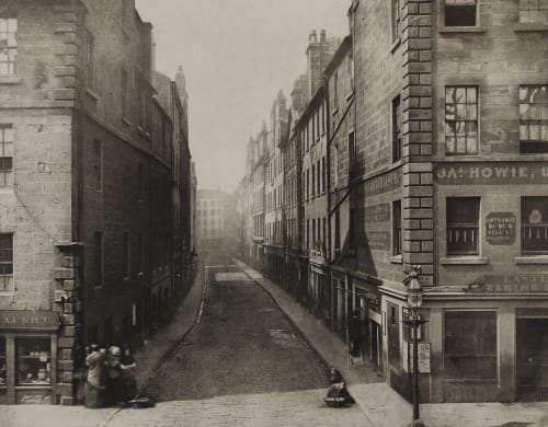 Bell Street from High Street Annan, Thomas  (Scottish, 1829-1887)
