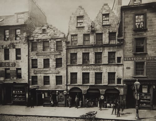 Old Buildings in High Street, No 17 – 27 Annan, Thomas  (Scottish, 1829-1887)
