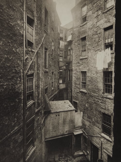 Corner of Duke Street and High Street Annan, Thomas  (Scottish, 1829-1887)