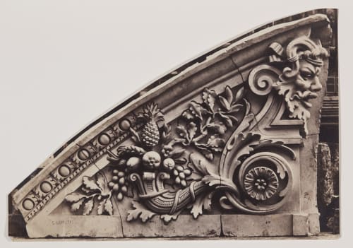 Louvre detail Baldus, Edouard  (French, 1813-1889)