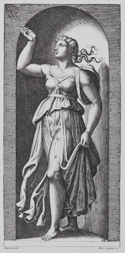 La Foi d’apres Raphael Baldus, Edouard  (French, 1813-1889)