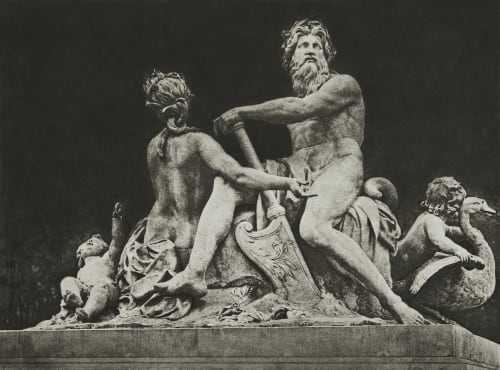 Ext. 61 Jardin des Tuileries Baldus, Edouard  (French, 1813-1889)