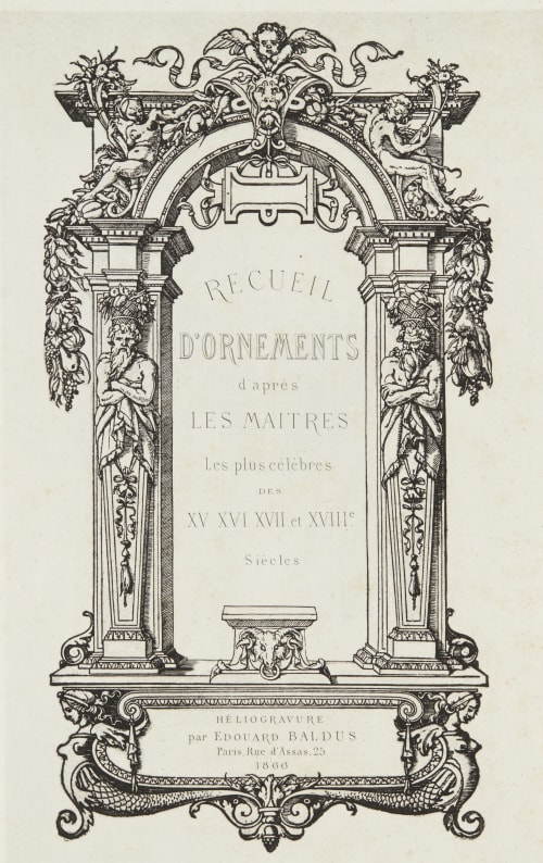 Title Page Baldus, Edouard  (French, 1813-1889)