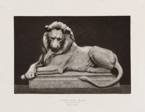 Nouveau Louvre Aile Sud, Ext. 3 Baldus, Edouard  (French, 1813-1889)